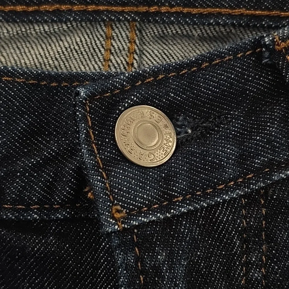 GAP GapFlex Straight Jeans Mens Blue Dark Wash Denim Size 28x30 Stretch Classic - Picture 4 of 16